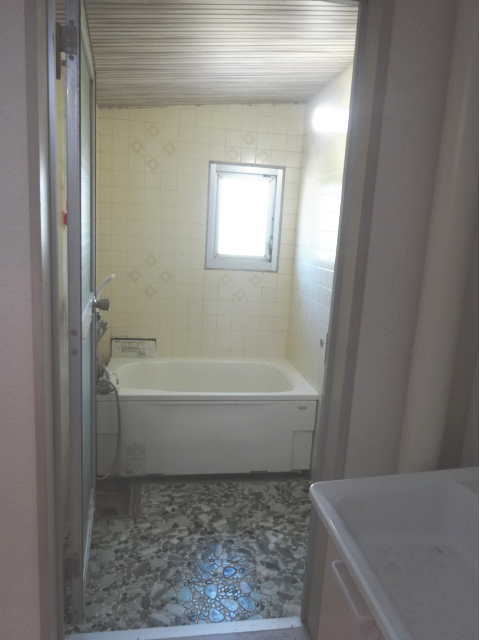 リノベーション前の浴室