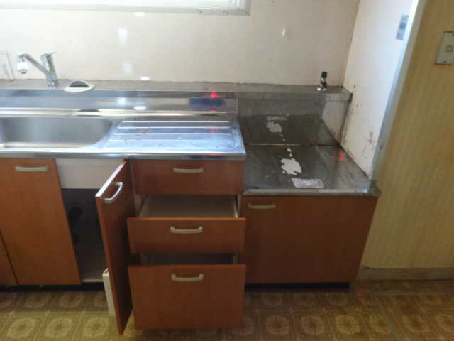 リノベーション前のキッチン