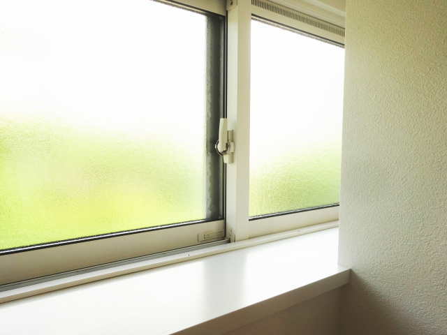 キッチン・ダストボックス付近の窓