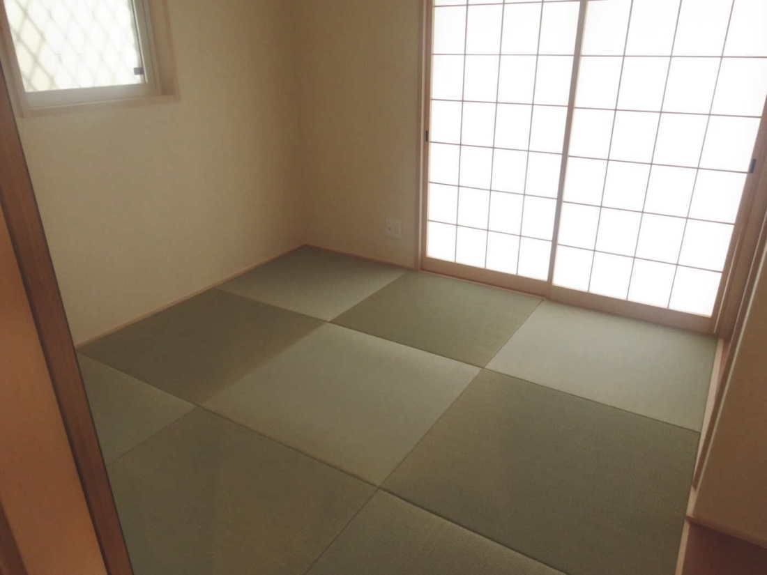 タタミ室は琉球畳を使用（オプション）